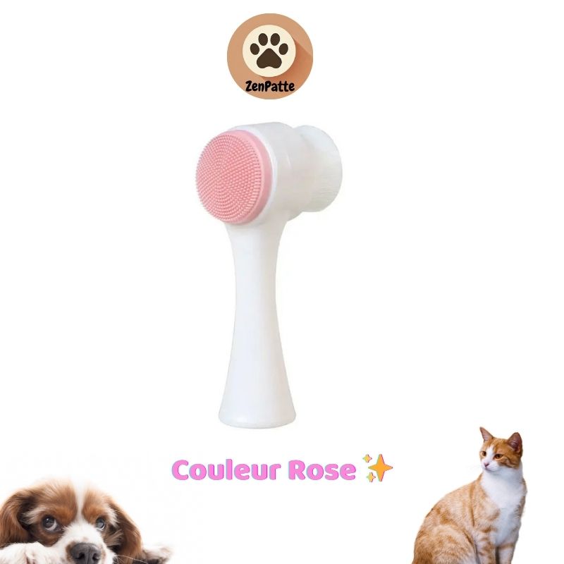 🐾 Nettoyeur de pattes & massage pour coussinets.