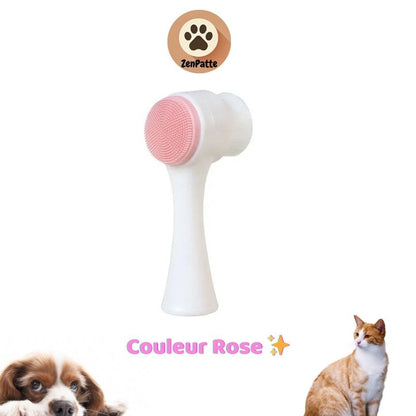 🐾 Nettoyeur de pattes & massage pour coussinets.
