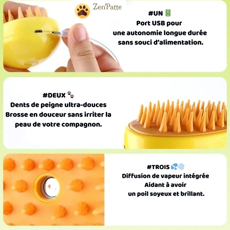 Brosse à Vapeur Relaxante