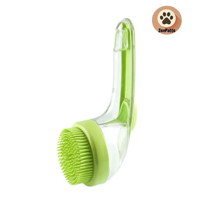 Brosse de Bain Multi-fonction en Silicone pour Chiens et Chats