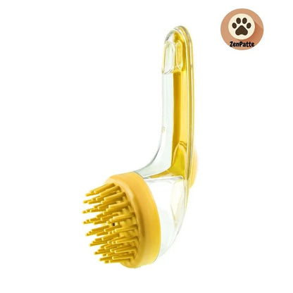 Brosse de Bain Multi-fonction en Silicone pour Chiens et Chats
