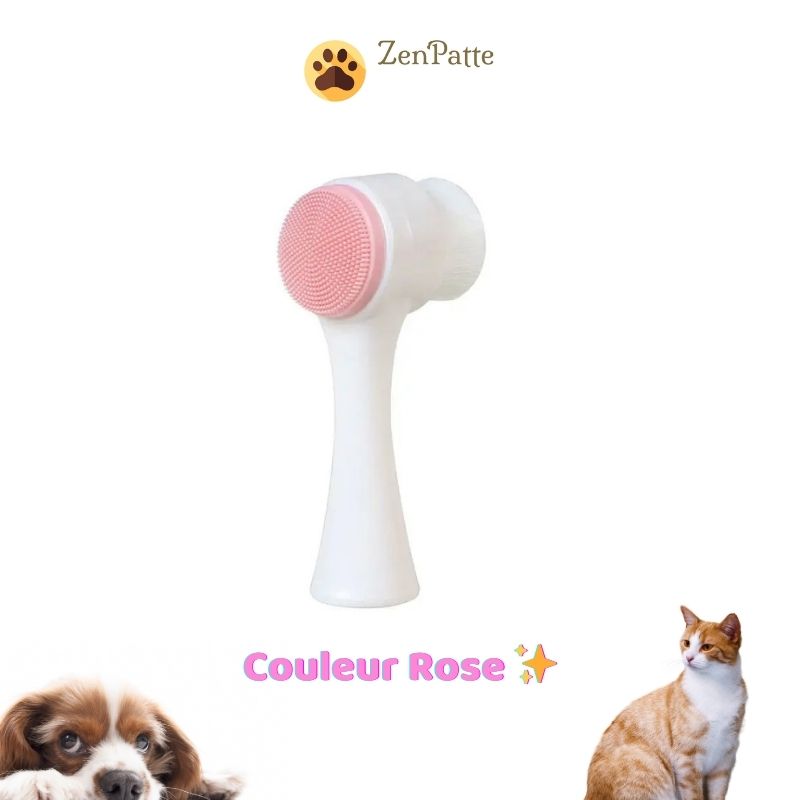 🐾 Nettoyeur de pattes & massage pour coussinets.