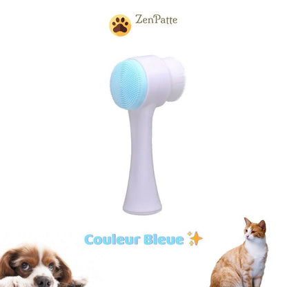 🐾 Nettoyeur de pattes & massage pour coussinets.