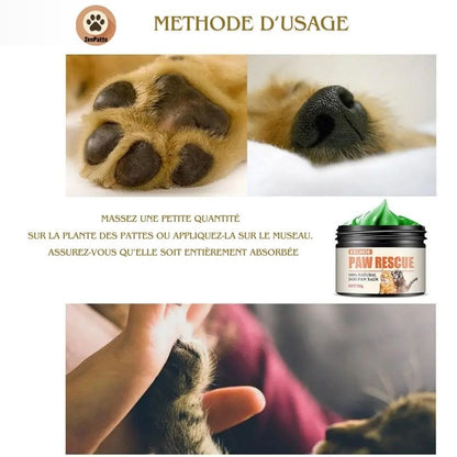 Soin Hydratant Naturel pour Pattes de Chien et Chat